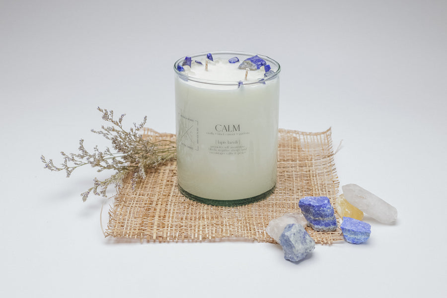 Calm Crystal Candle