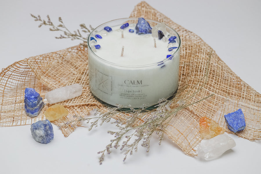 Calm Crystal Candle